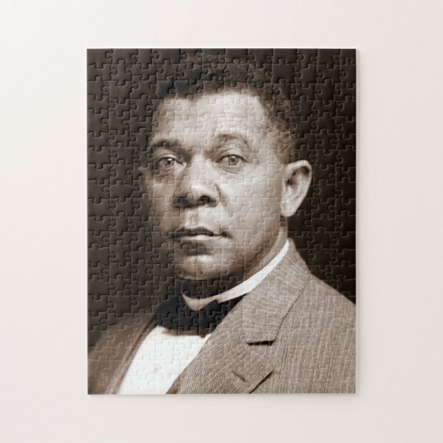 Booker Washington: Afrikanischer amerikanischer Er Puzzle (Vertikal)