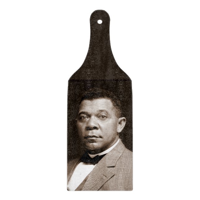 Booker Washington: Afrikanischer amerikanischer Er Schneidebrett (Vorderseite)