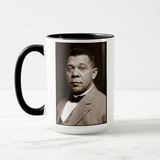 Booker Washington: Afrikanischer amerikanischer Er Tasse (Links)