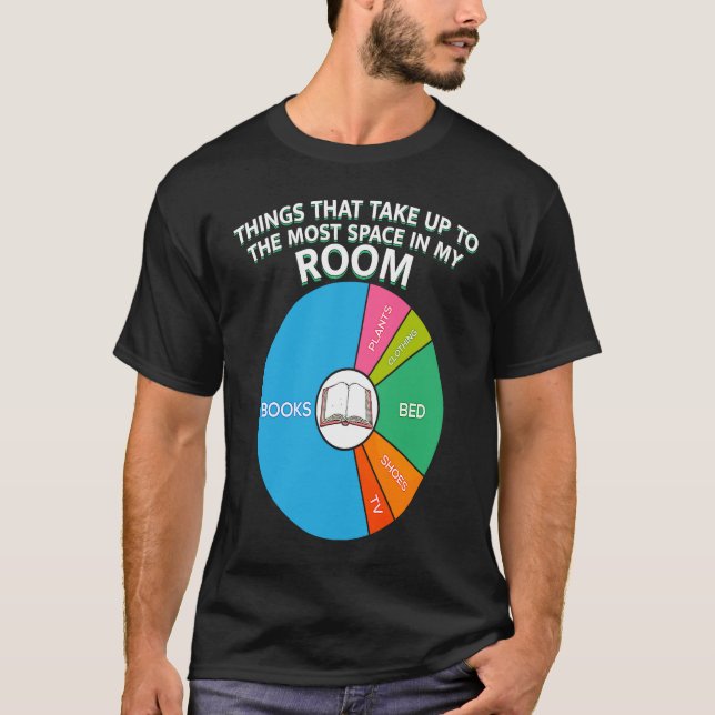 Bookfriend Quotes Funny for Bookworms T-Shirt (Vorderseite)