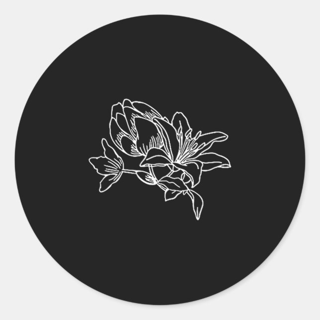 Bookish Bookworm Store (2 Sided) You Do Not Yield  Runder Aufkleber (Vorderseite)