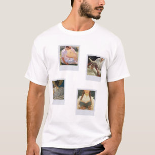 Bookish Ladys - paitings on polaroids Set T-Shirt