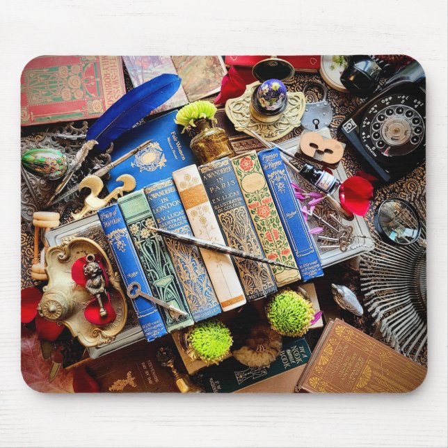 Bookish Maximalist Mousepad (Vorne)