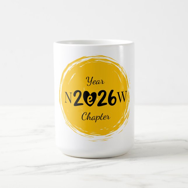 Bookish New Year Gift for Readers Kaffeetasse (Mittel)