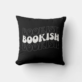 BOOKISH Wavy Retro Kissen