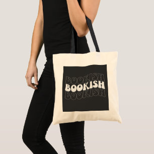 BOOKISH Wavy Retro Tragetasche