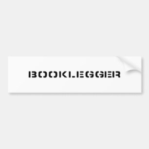 BOOKLEGGER Autoaufkleber