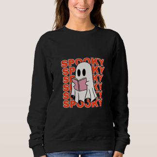 Booklet Ghost Reading - Spooky Season Sweatshirt