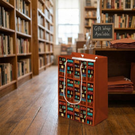 Booklover Geschenktasche Mittlere Geschenktüte