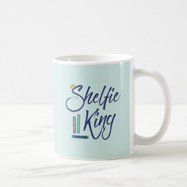 Booklover Shelfie King Tasse (Rechts)