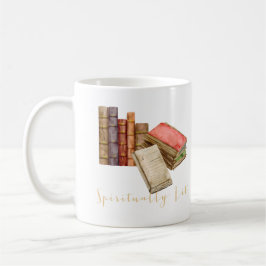 Booklover Spirituelle Girl Watercolor Tasse