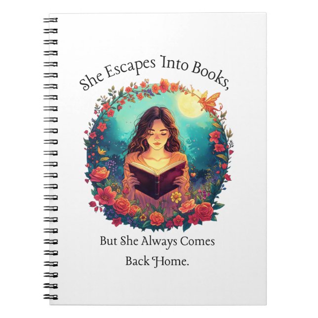 Booklover's Fantasy  Notizblock (Vorderseite)