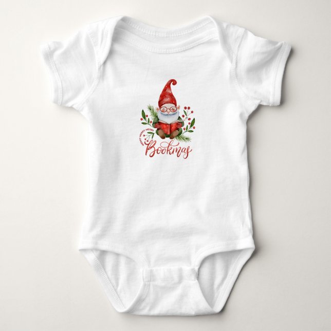 Bookmas Baby Strampler (Vorderseite)