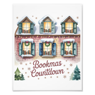Bookmas Countdown • 25 Tage Lesebücher Adventskale Fotodruck