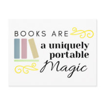 Books Are a Uniquely Handy Magic Postcard