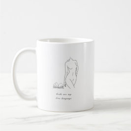 Books Are My Love Language | Mug for Book Lover Kaffeetasse