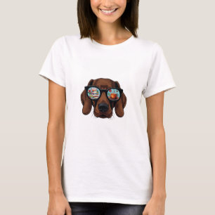Books Dogs Tea T-Shirt