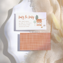 Books For Baby It Takes A Village Baby Shower Begleitkarte