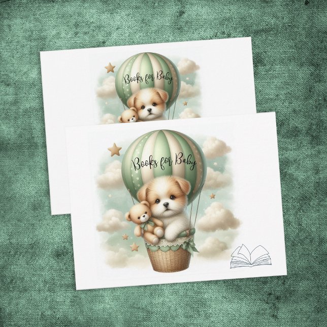 Books For Baby Puppy Adventure Hot Air Balloon Begleitkarte (Von Creator hochgeladen)