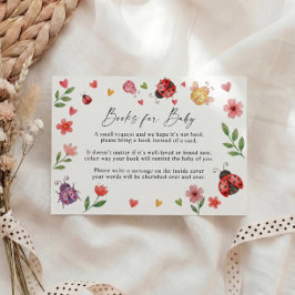 Books for Baby Request Card Begleitkarte