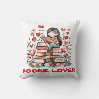 BOOKS LOVER KISSEN