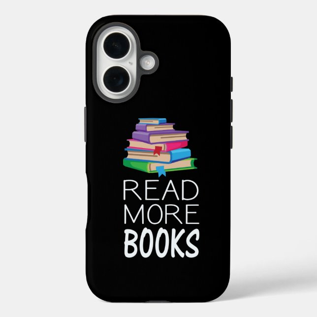 Books - Read More Books Case-Mate iPhone Hülle (Rückseite)