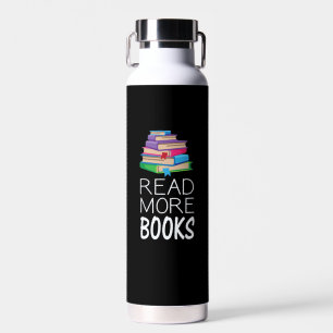 Books - Read More Books Trinkflasche