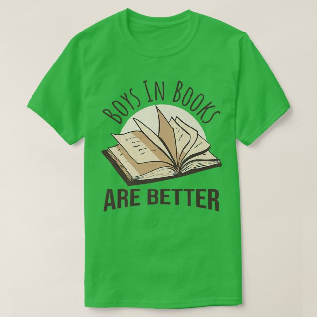 Books sind besser T-Shirt (Design vorne)