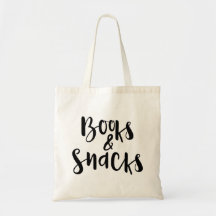 "Books & Snacks" Mehrwegtasche