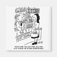 Bookshop Kunde frage Shopkeeper eine Frage