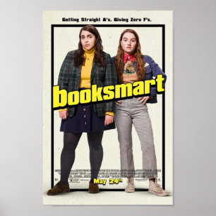 Booksmart superbad poster