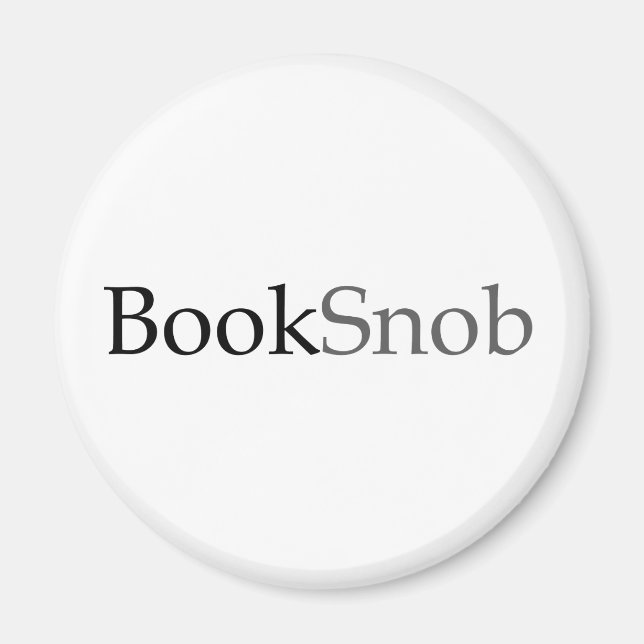 BookSnob Magnet (Light) (Vorne)