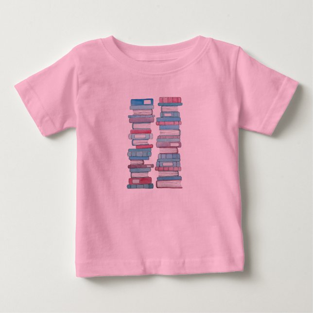 Bookstack Baby Tutu T-shirt (Vorderseite)