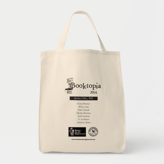 Booktopia 2014 - Taschen-Tasche Ashevilles NC Tragetasche (Vorne)