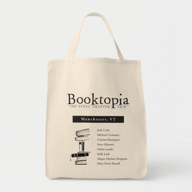 Booktopia 2105: Das letzte Kapitel - VT-Tasche Tragetasche (Vorne)