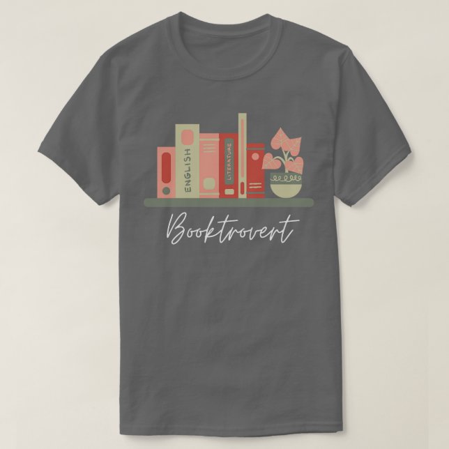 Booktrovert 11 T-Shirt (Design vorne)