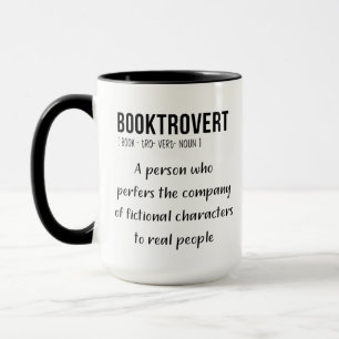 Booktrovert 15oz Tasse