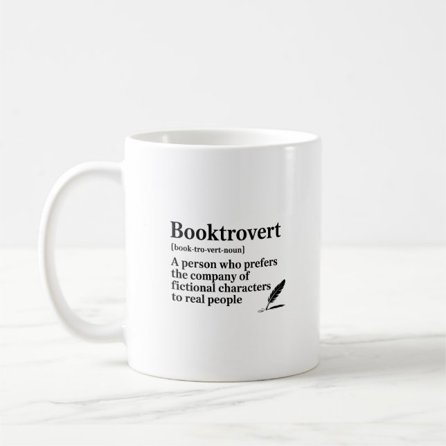 Booktrovert Coffee Mug Kaffeetasse (Links)