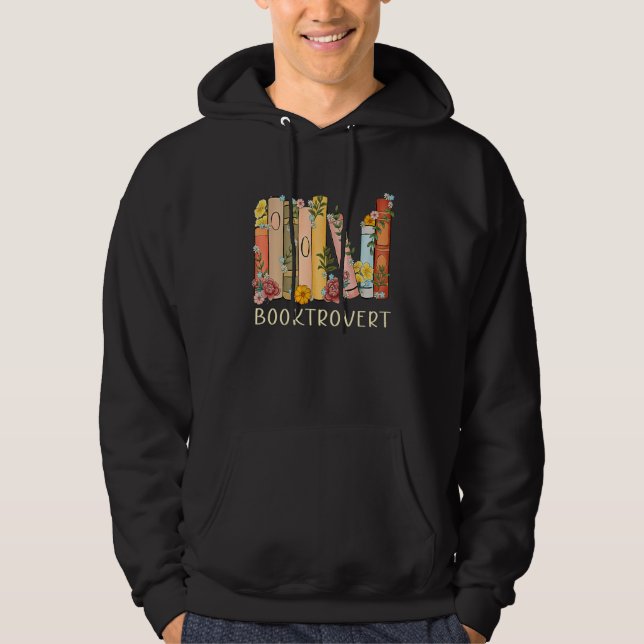 Booktrovert Reading Librarian Hoodie (Vorderseite)
