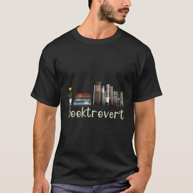 Booktrovert T-Shirt (Vorderseite)