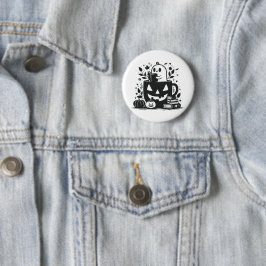 Bookween Halloween Button