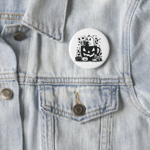 Bookween Halloween Button