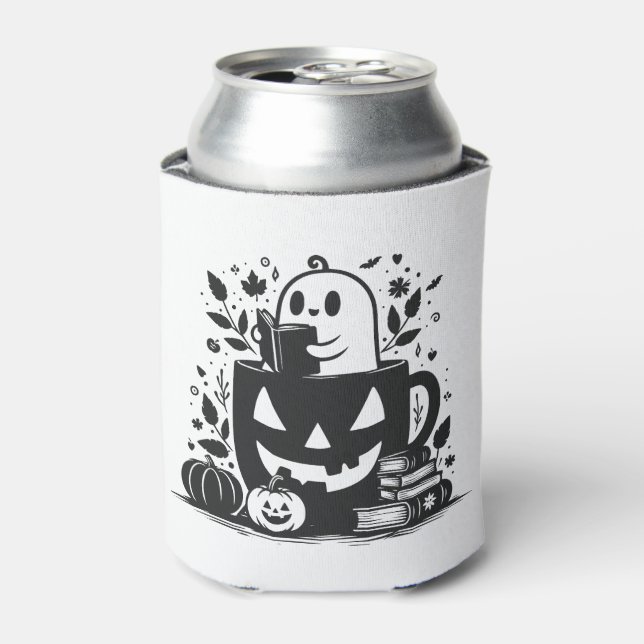 Bookween Halloween Dosenkühler (Kanne Vorderseite)
