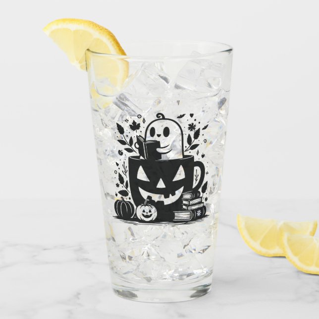 Bookween Halloween Glas (Vorderseite Ice)