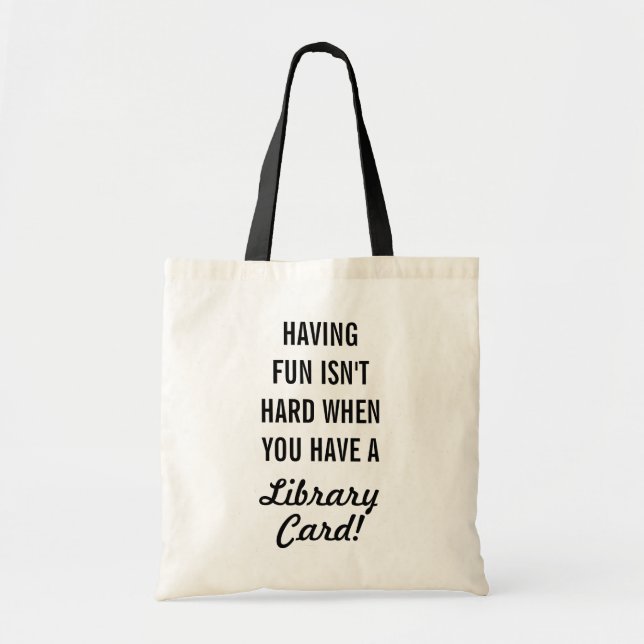 Bookworm Funny Book Bag Tasche (Vorne)