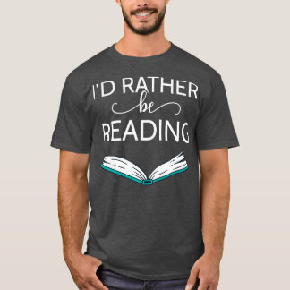 Bookworm-ID wird stattdessen gelesen II T-Shirt