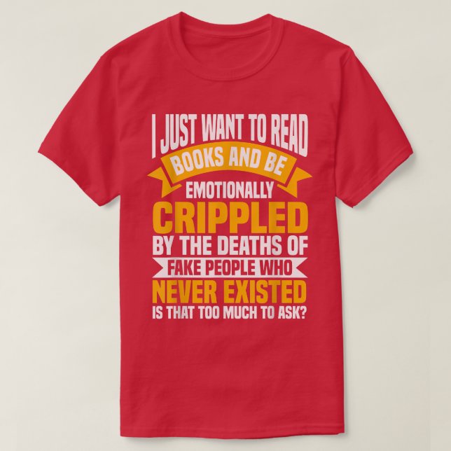 Bookworm Reader Writer Novelist Content Creator Bo T-Shirt (Design vorne)