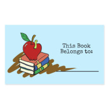 Bookworm Red Apple Teacher