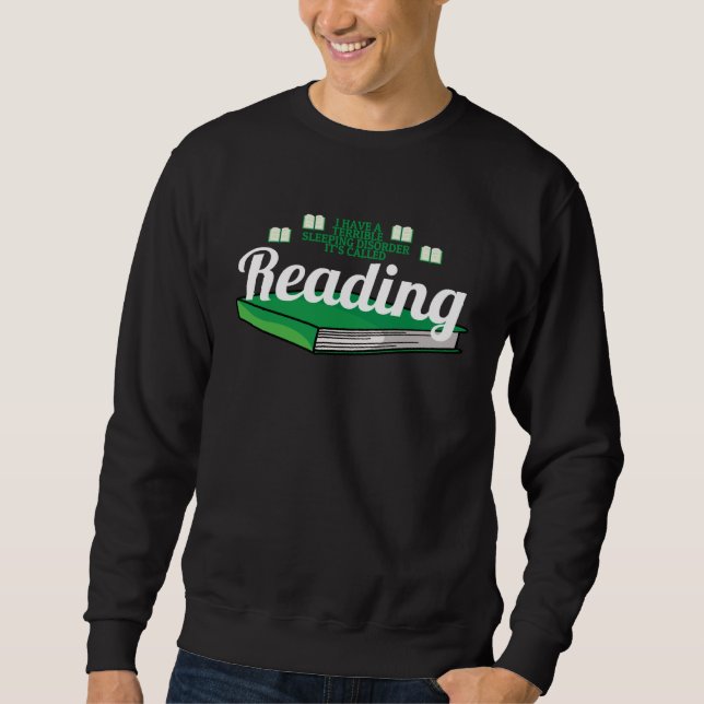 Bookworm  Sarcastic Reading Bookaholic Sweatshirt (Vorderseite)