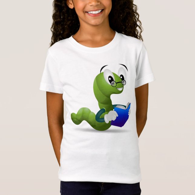 Bookworm T-Shirt (Vorderseite)